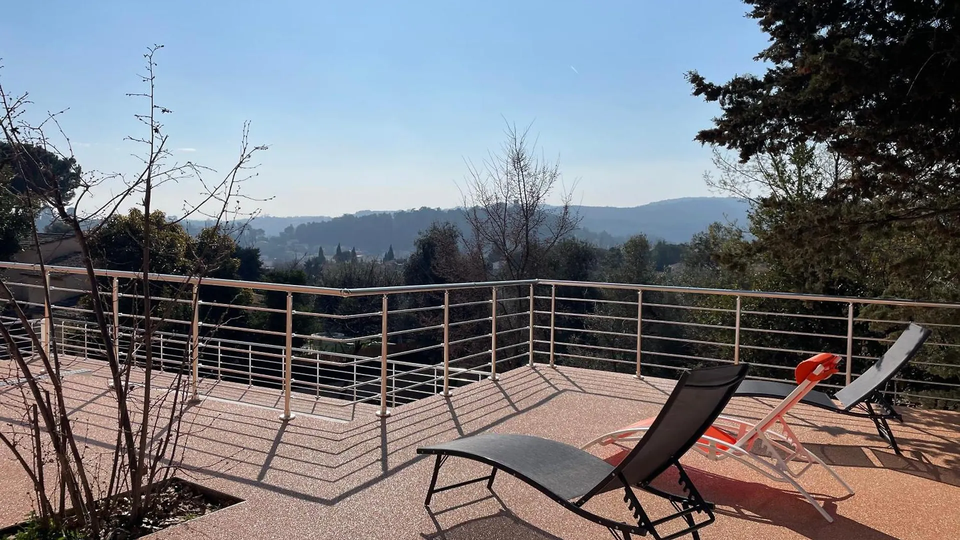 New 1Br Ac Villa Private Pool Mountain View Cagnes-sur-Mer